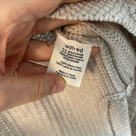 Wilfred Durandal Sweater Tank Top small - Picture 7 of 7